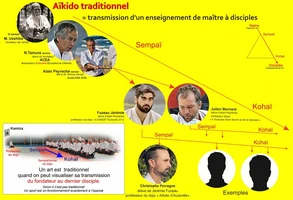  Filation Morihei Ueshiba Tamura Peyrache professeurs de Toulouse